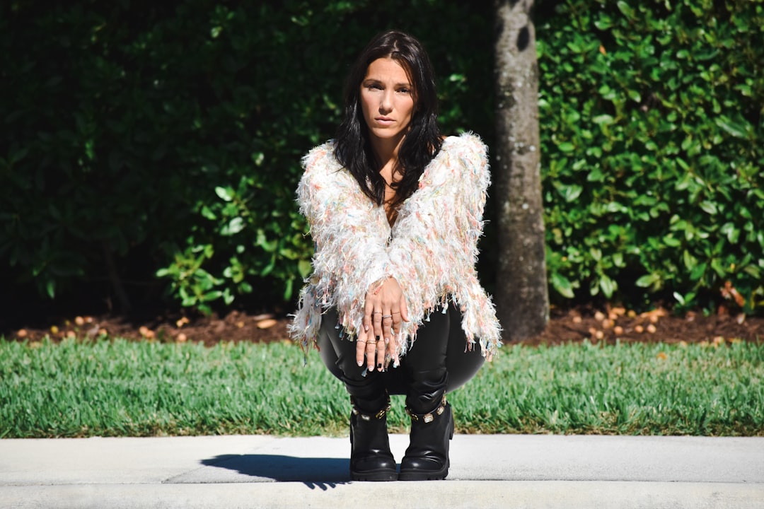 Photo fur vest